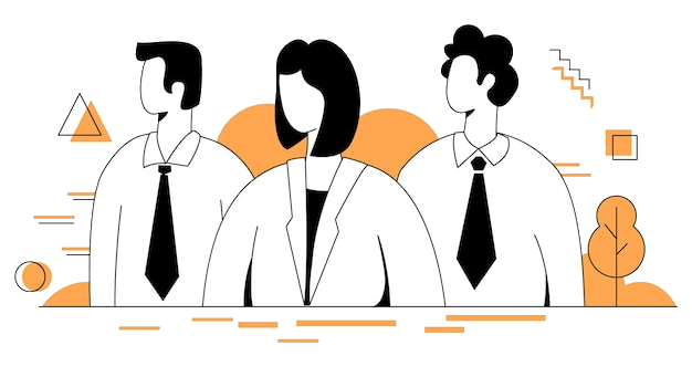 professionals in suit graphic at zootests page